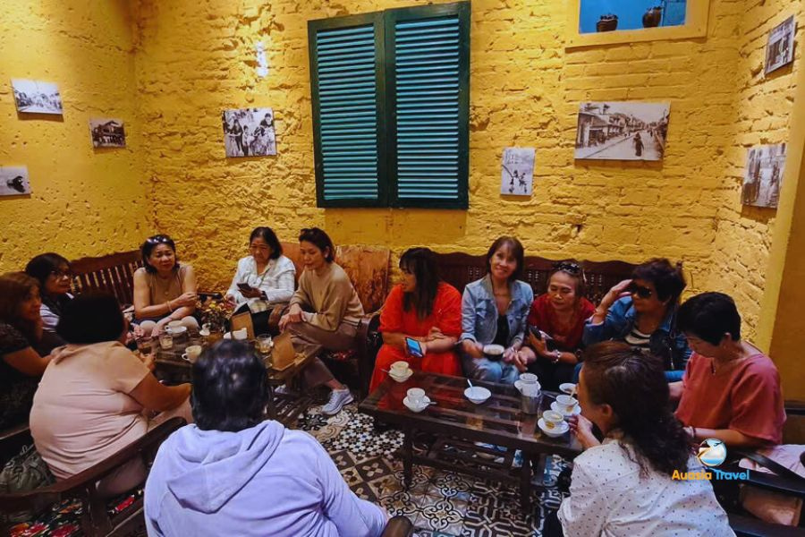 Local Coffee Shop in Hanoi’s Old Quarter, Vietnam | Auasia Travel’s Testimonials